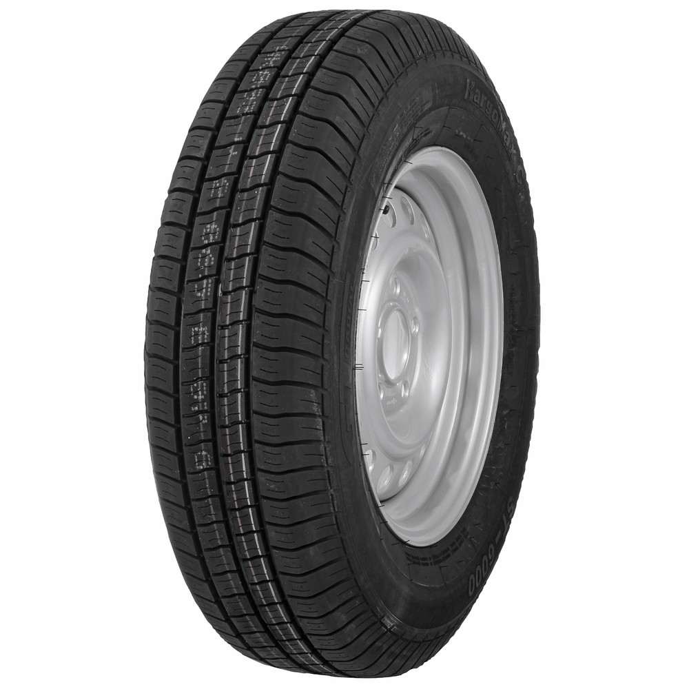 185/80R14C M+S perävaunun rengas teräsvanteella 5x112.