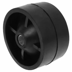 Musta sivurulla 22x150 mm venetraileriin metallisella 22 mm putkella